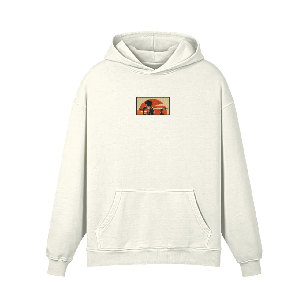 Samurai Way Embroidered Hoodie sold by Gilgamesh