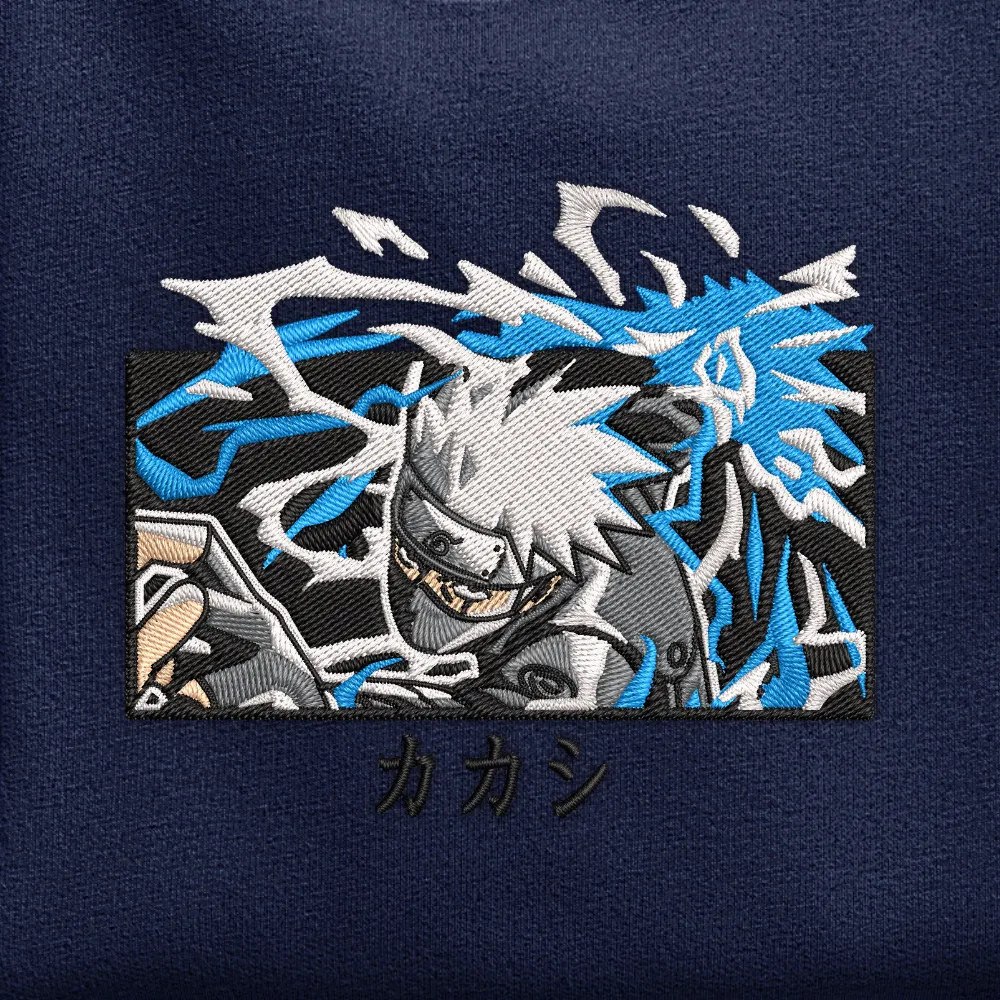 Chidori Embroidered Hoodie sold by Gilgamesh product image thumbnail 2
