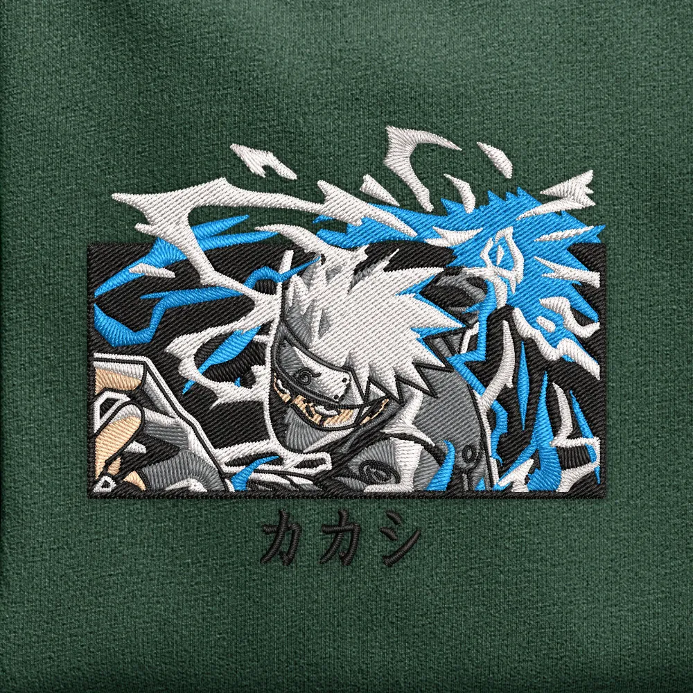 Chidori Embroidered Hoodie sold by Gilgamesh product image thumbnail 4