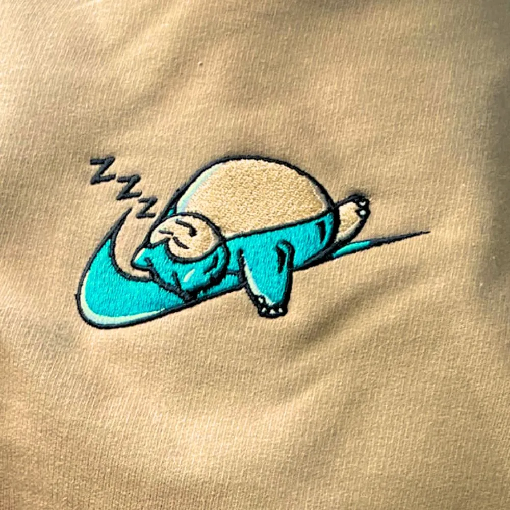 Sleeping #143 Embroidered Hoodie sold by Gilgamesh product image thumbnail 3