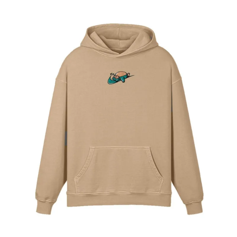 Sleeping #143 Embroidered Hoodie sold by Gilgamesh