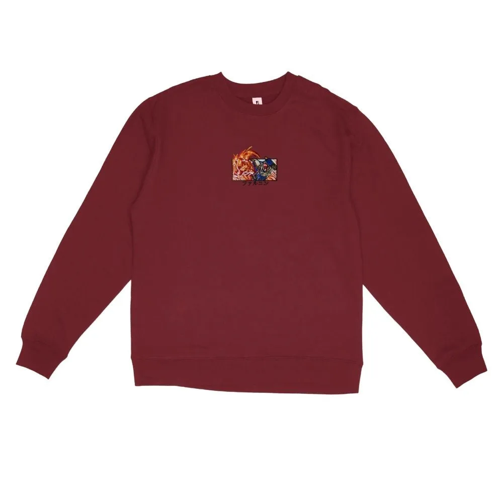 Falcon Punch Embroidered Sweatshirt sold by Gilgamesh product image thumbnail 5