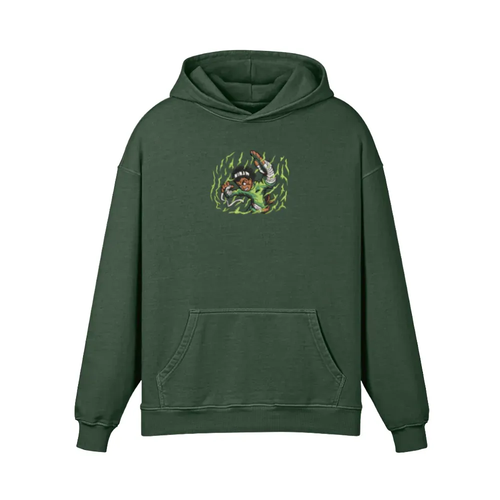 Taijutsu Embroidered Hoodie sold by Gilgamesh
