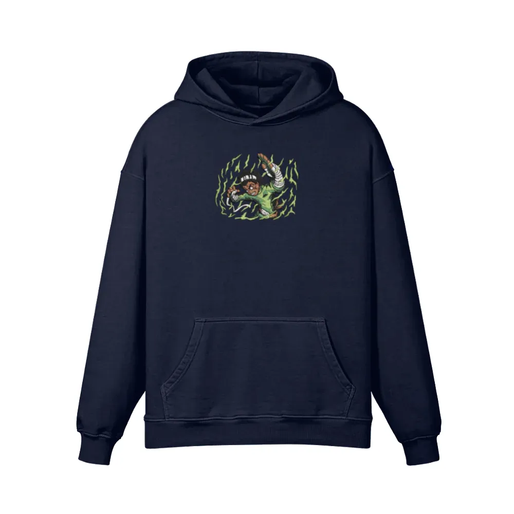 Taijutsu Embroidered Hoodie sold by Gilgamesh product image thumbnail 3