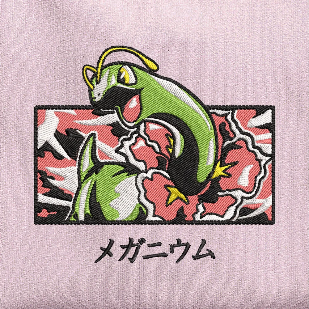 Mega Herb Embroidered Hoodie sold by Gilgamesh product image thumbnail 2