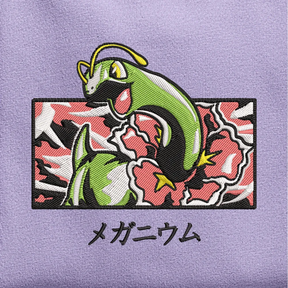 Mega Herb Embroidered Hoodie sold by Gilgamesh product image thumbnail 4