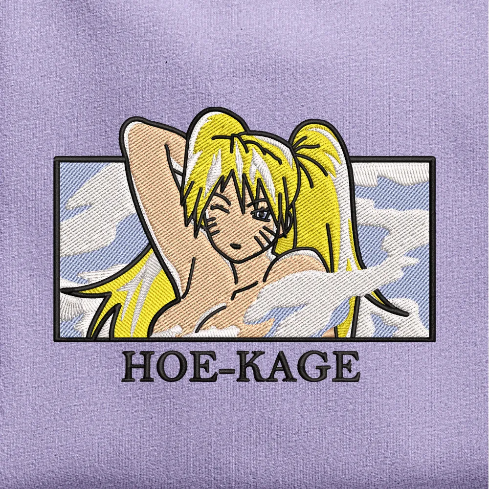 Hoe-Kage Embroidered Sweatshirt sold by Gilgamesh product image thumbnail 2