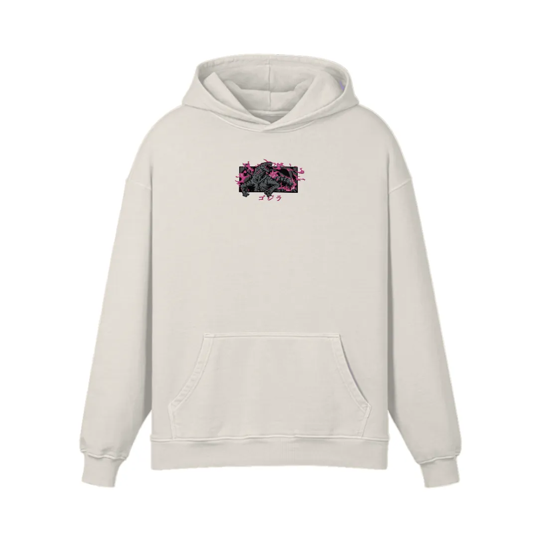 Godzilla Embroidered Hoodie sold by Gilgamesh
