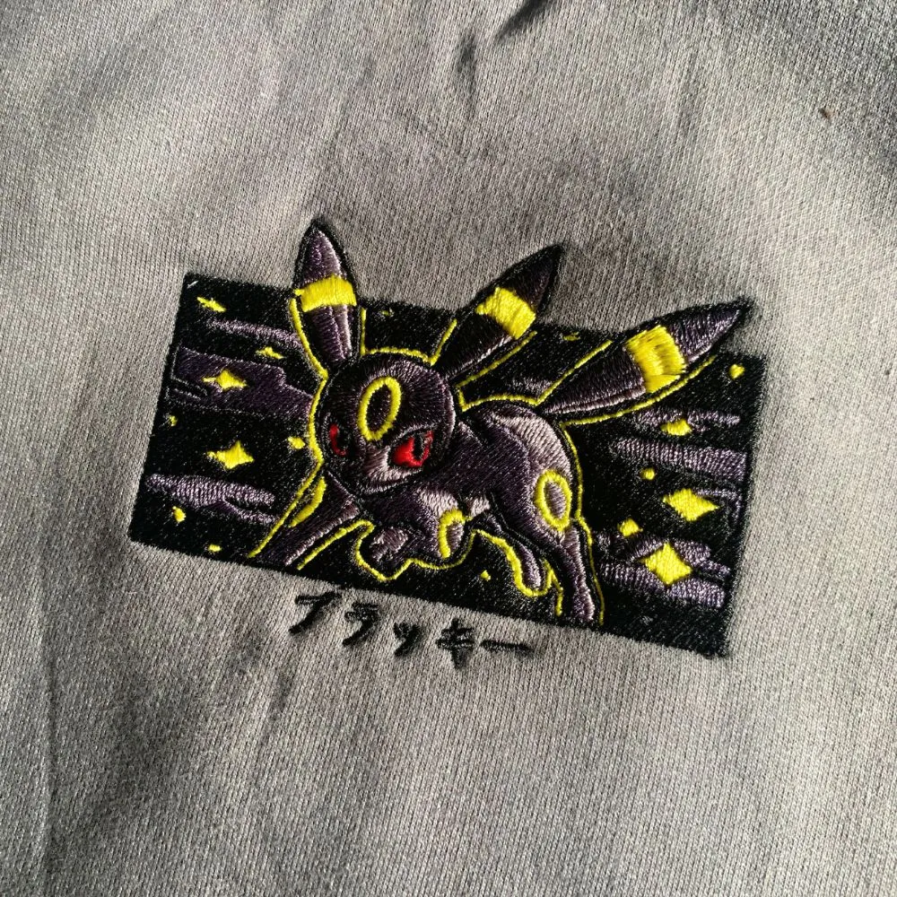 #197 Moonlight Embroidered Hoodie sold by Gilgamesh product image thumbnail 3