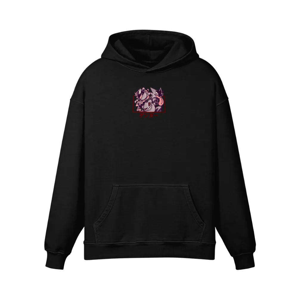 Trouble Trio Embroidered Hoodie sold by Gilgamesh product image thumbnail 3