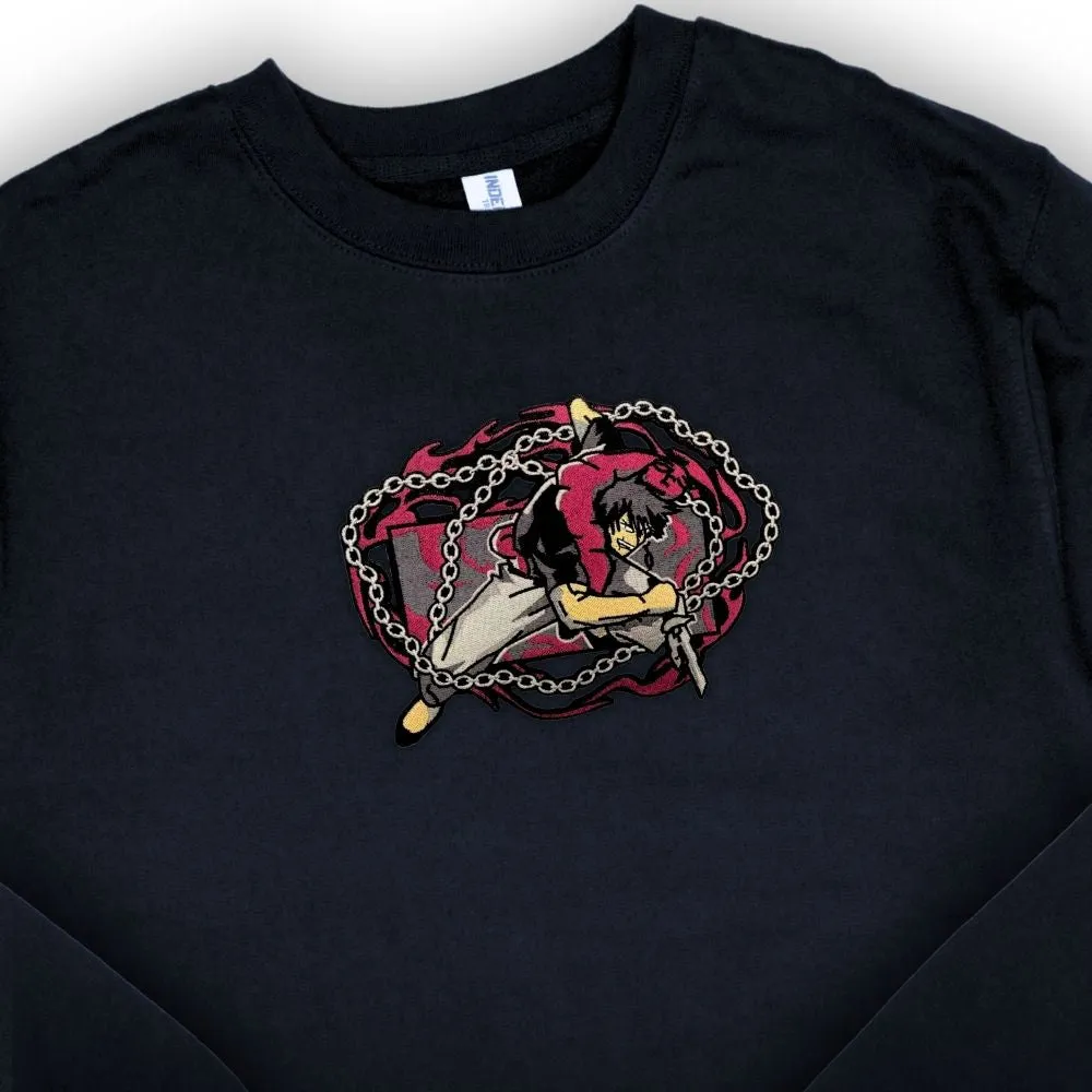 Sorcerer Slayer Patch Embroidered Sweatshirt sold by Gilgamesh product image thumbnail 2
