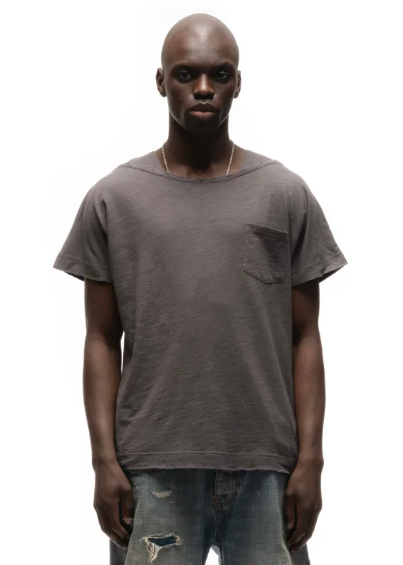 TRAPEZOID T-SHIRT GREY made by NO/FAITH STUDIOS