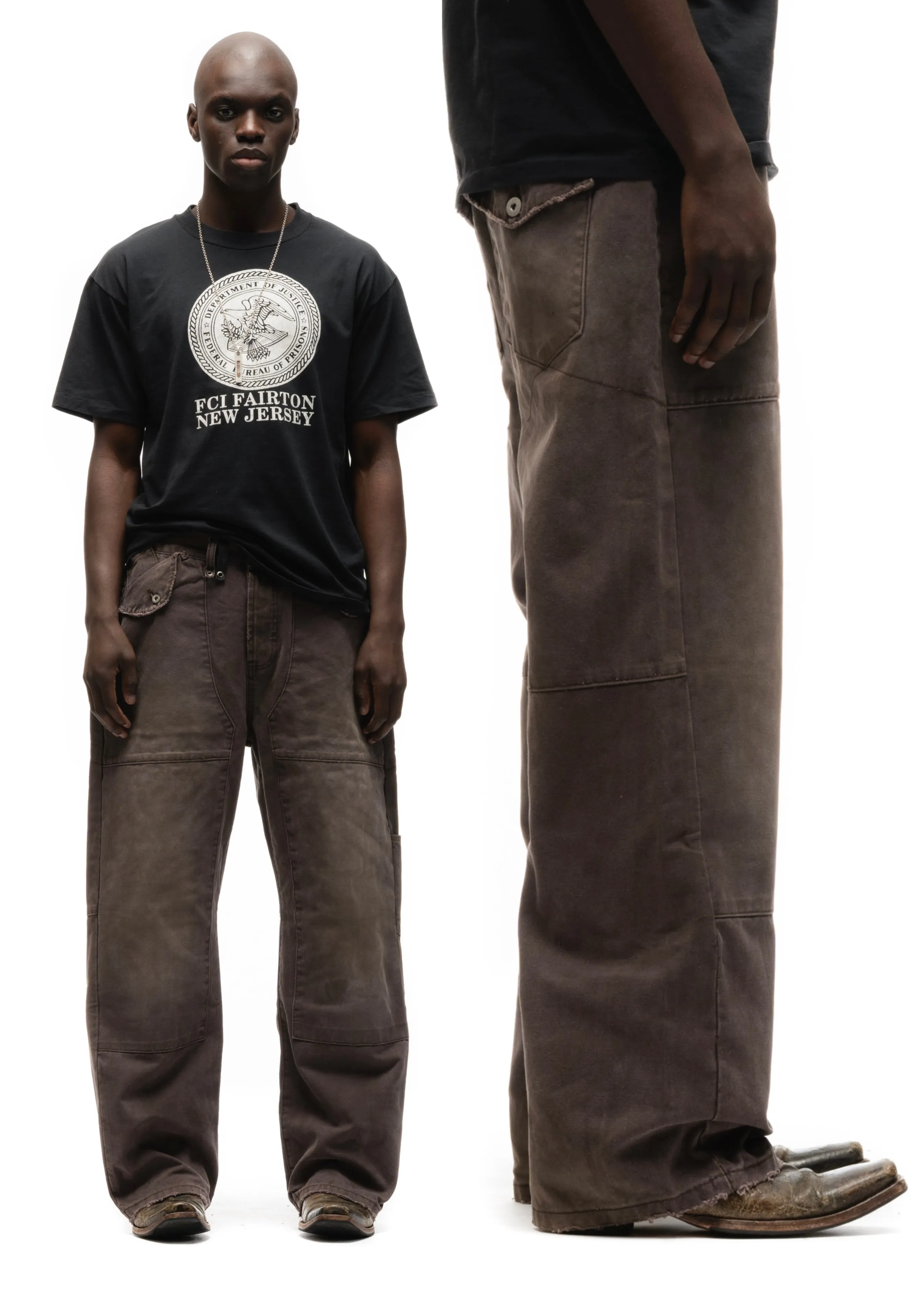 JAPANESE DOUBLE KNEE CUT RUST sold by NO/FAITH STUDIOS