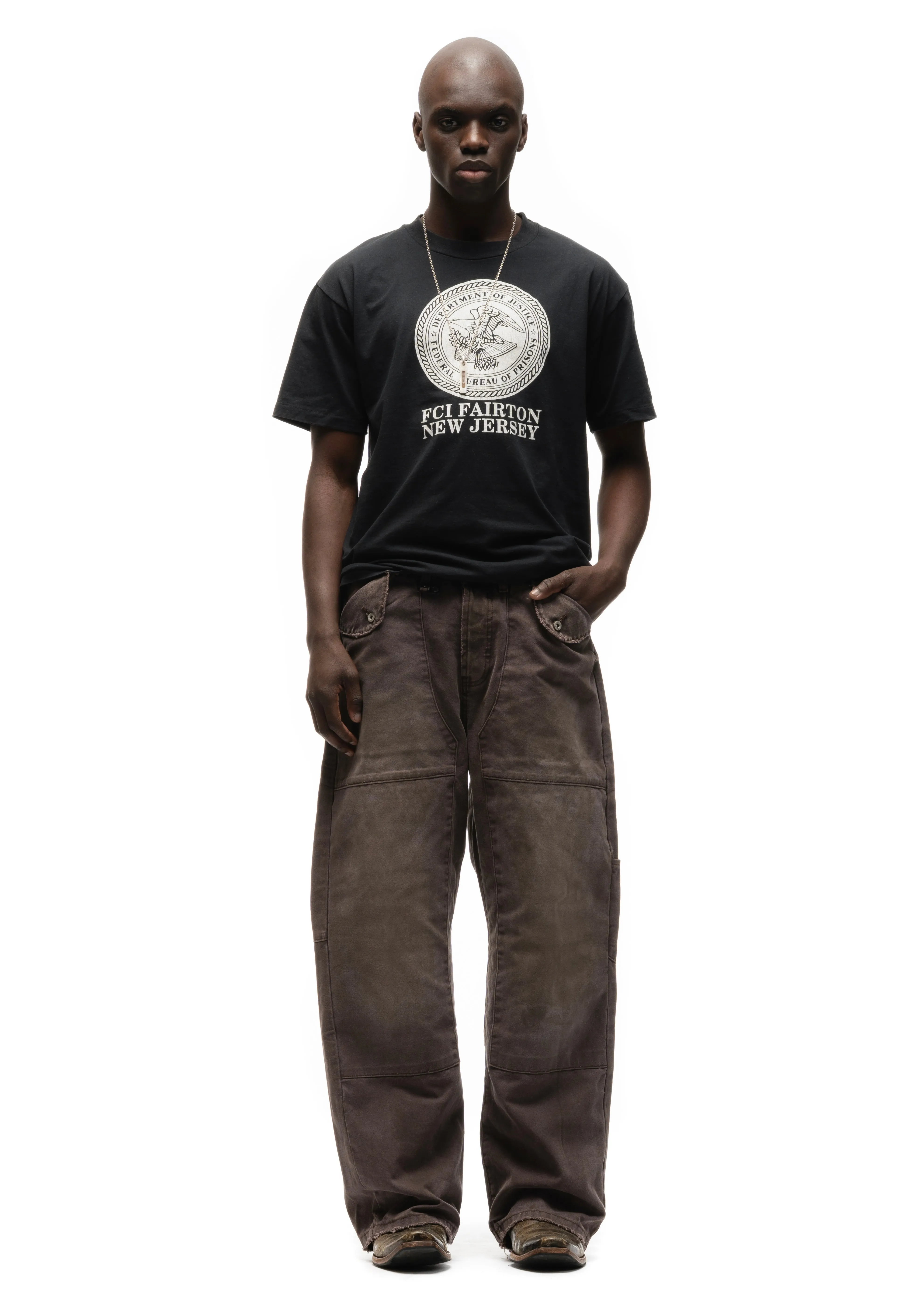 JAPANESE DOUBLE KNEE CUT RUST sold by NO/FAITH STUDIOS product image thumbnail 2