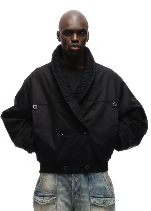 PILOT BUTTON BOMBER JACKET sold by NO/FAITH STUDIOS