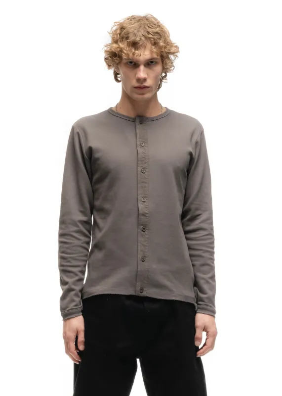 JAPANESE BUTTON-UP CARDIGAN GREY sold by NO/FAITH STUDIOS