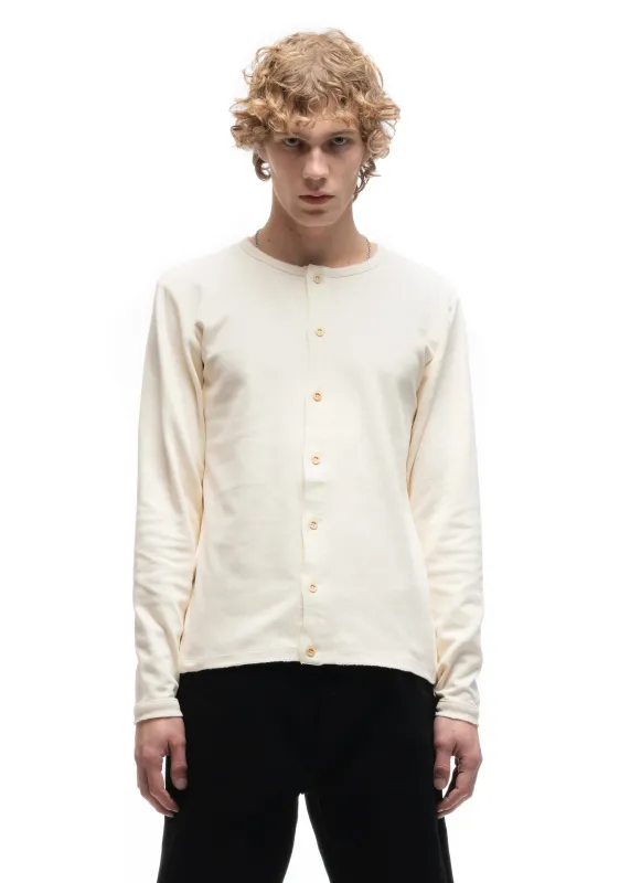 JAPANESE BUTTON-UP CARDIGAN CREAM sold by NO/FAITH STUDIOS