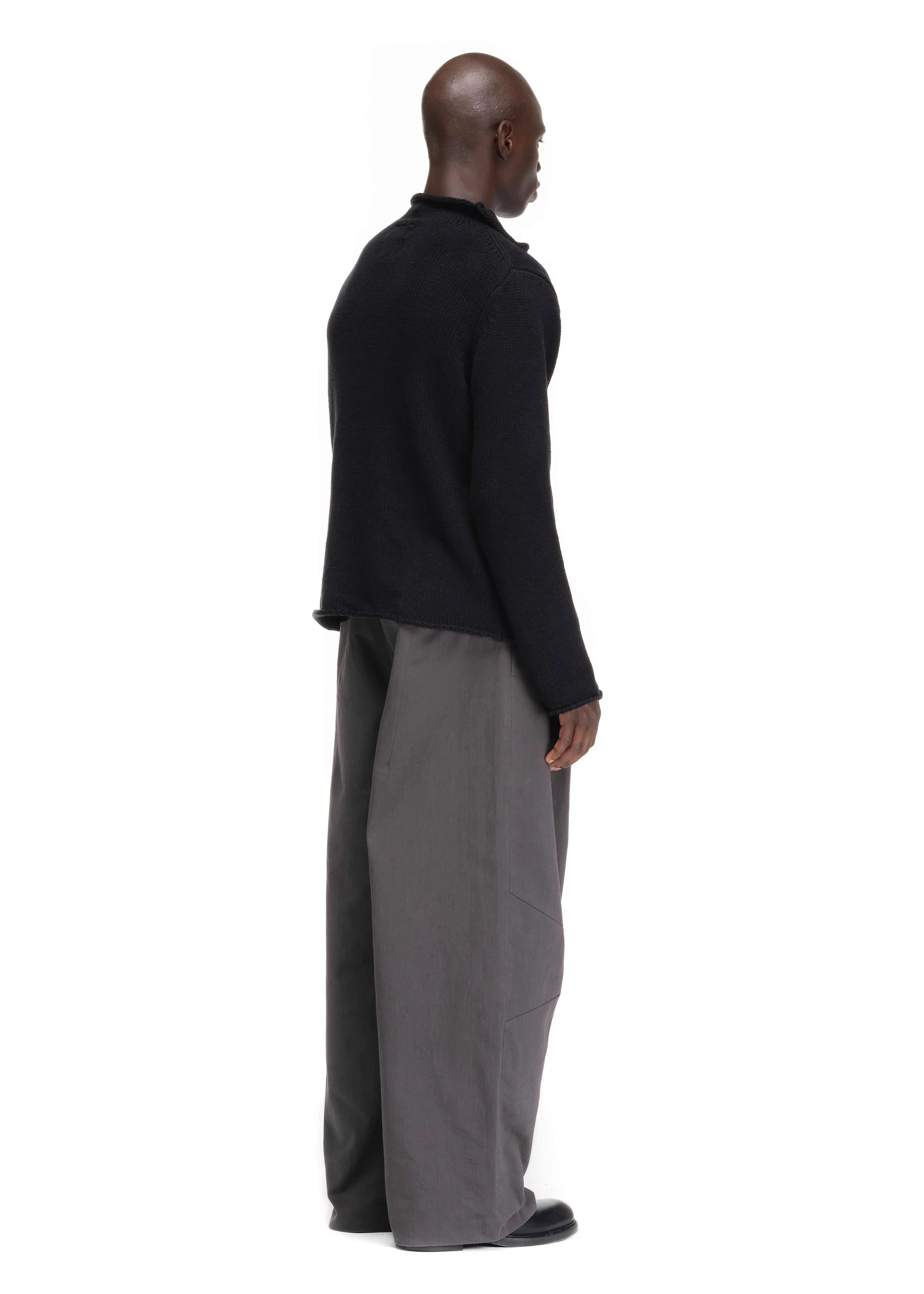 NFS PLEATED SUIT PANTS GREY sold by NO/FAITH STUDIOS product image thumbnail 5