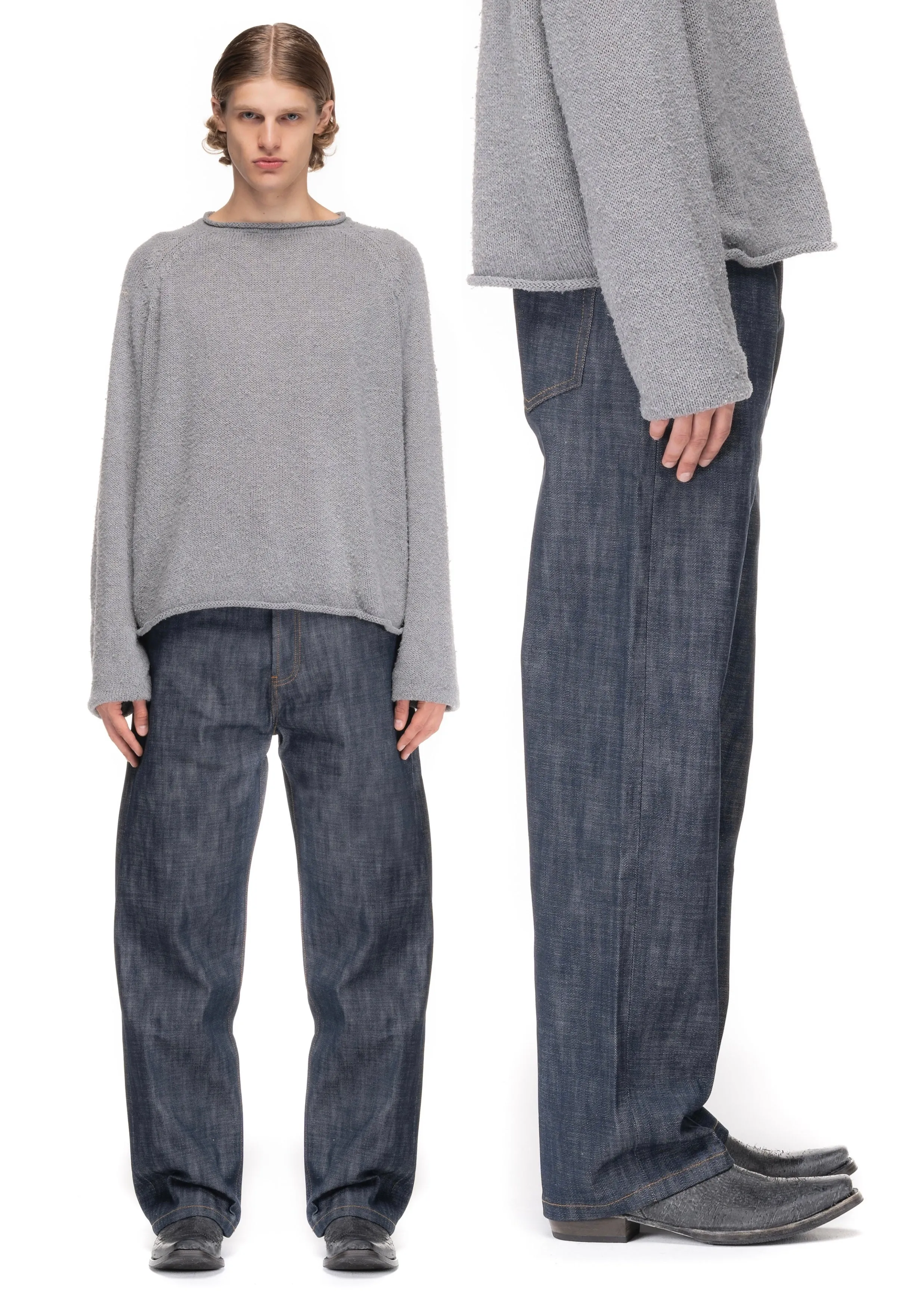 BASIC RAW DENIM JAPANESE REGULAR FIT sold by NO/FAITH STUDIOS