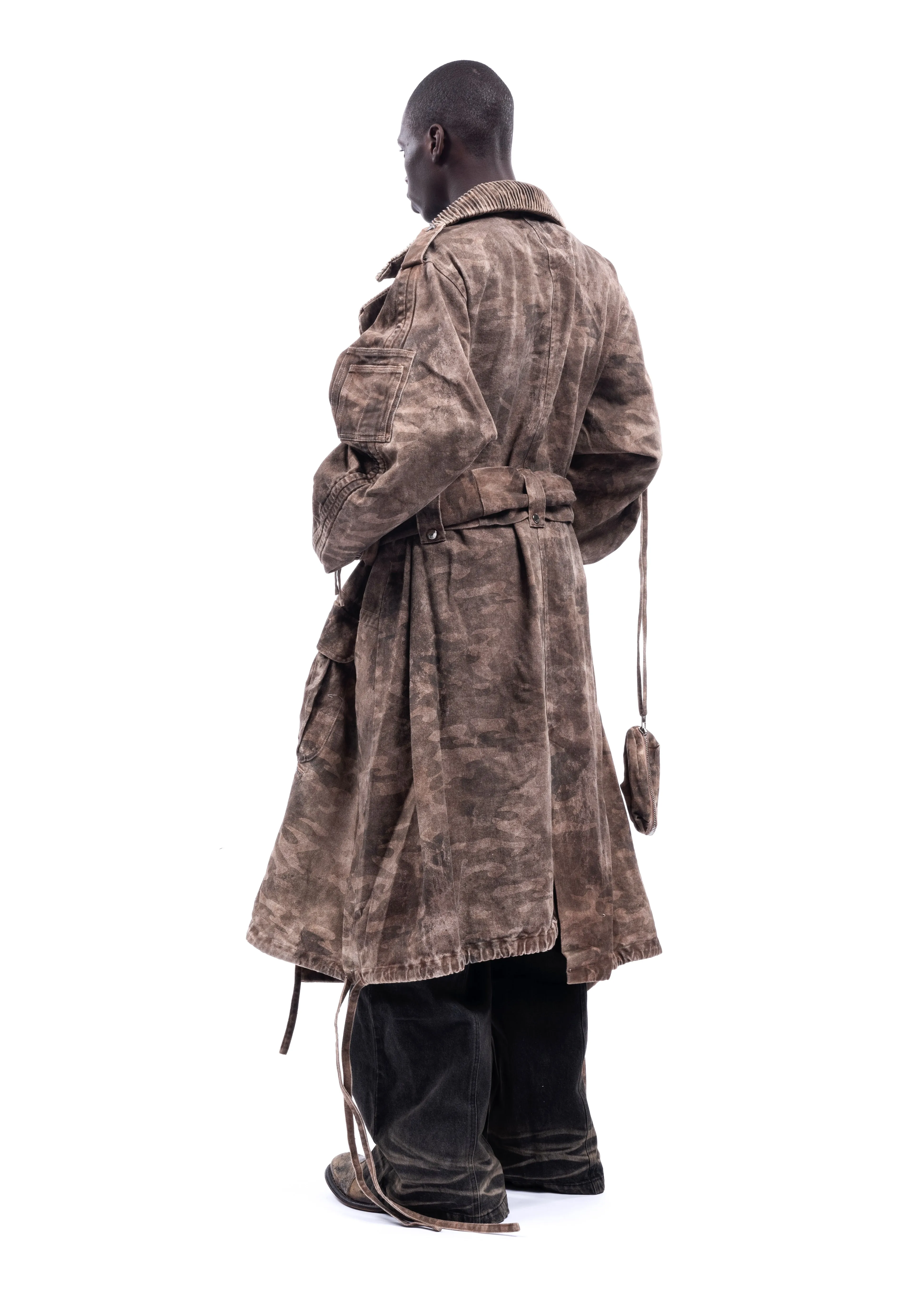 DENIM NFS CAMO COAT sold by NO/FAITH STUDIOS product image thumbnail 4