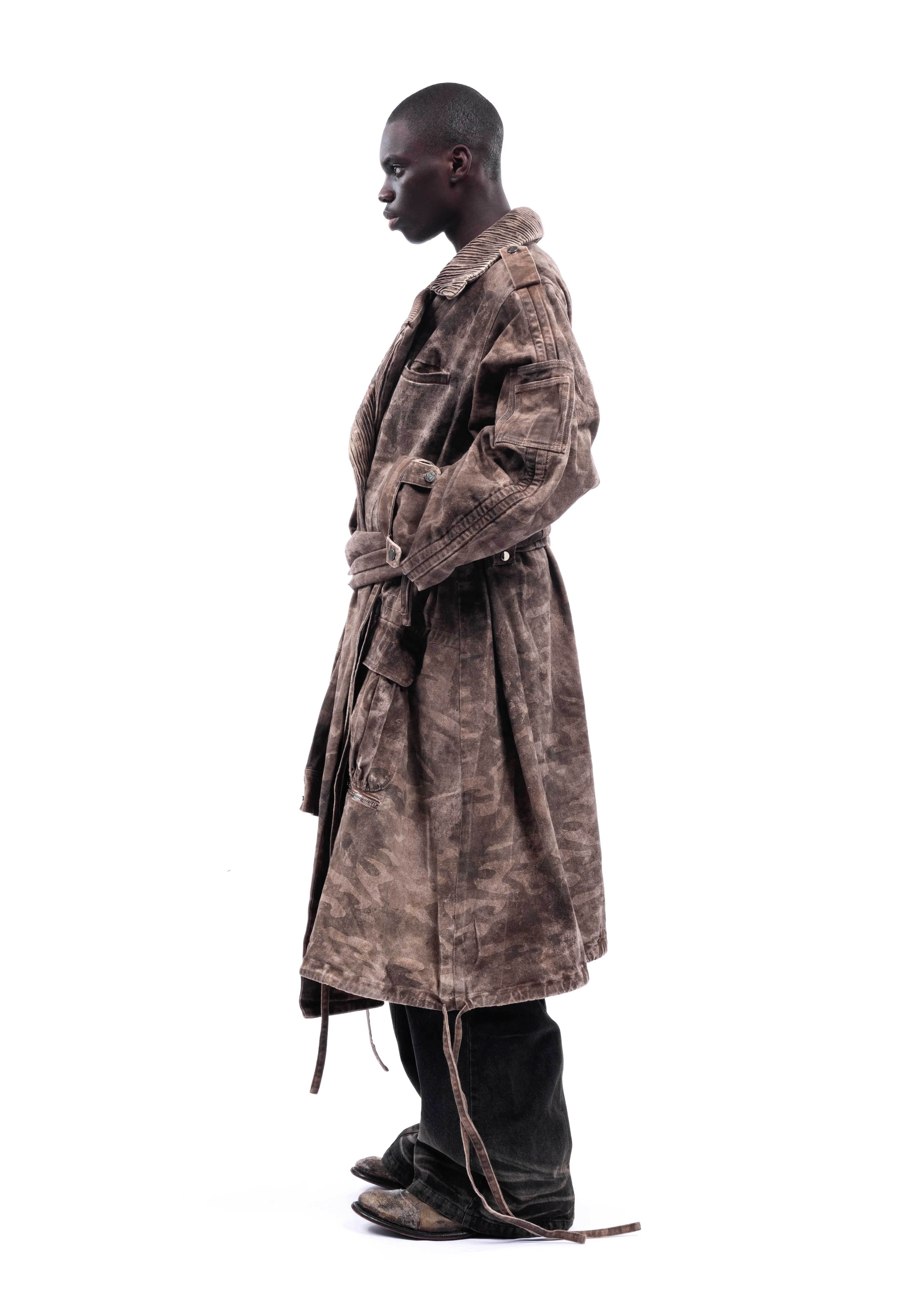DENIM NFS CAMO COAT sold by NO/FAITH STUDIOS product image thumbnail 3