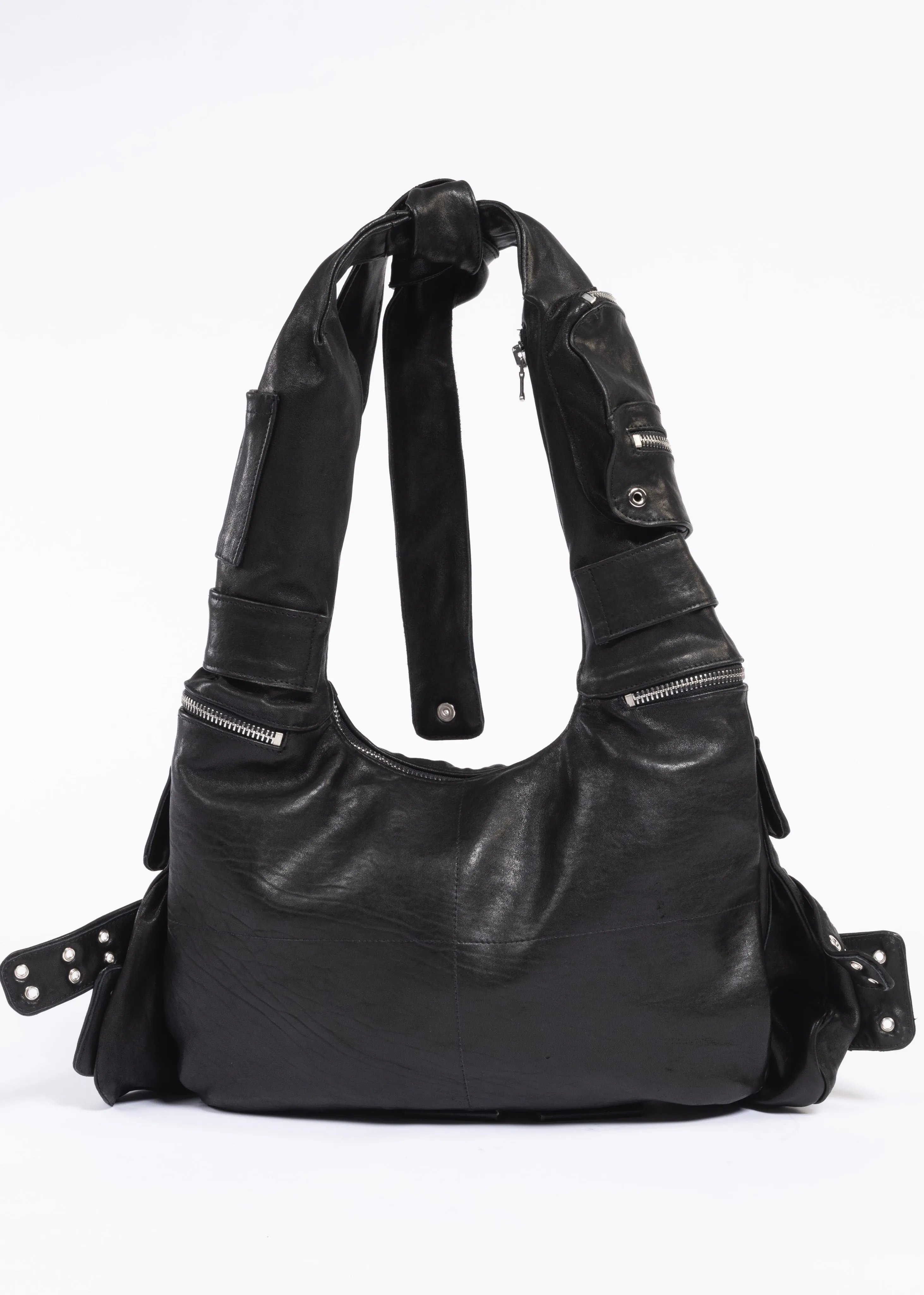 MULTIPOCKET BAG BLACK 001 sold by NO/FAITH STUDIOS product image thumbnail 5