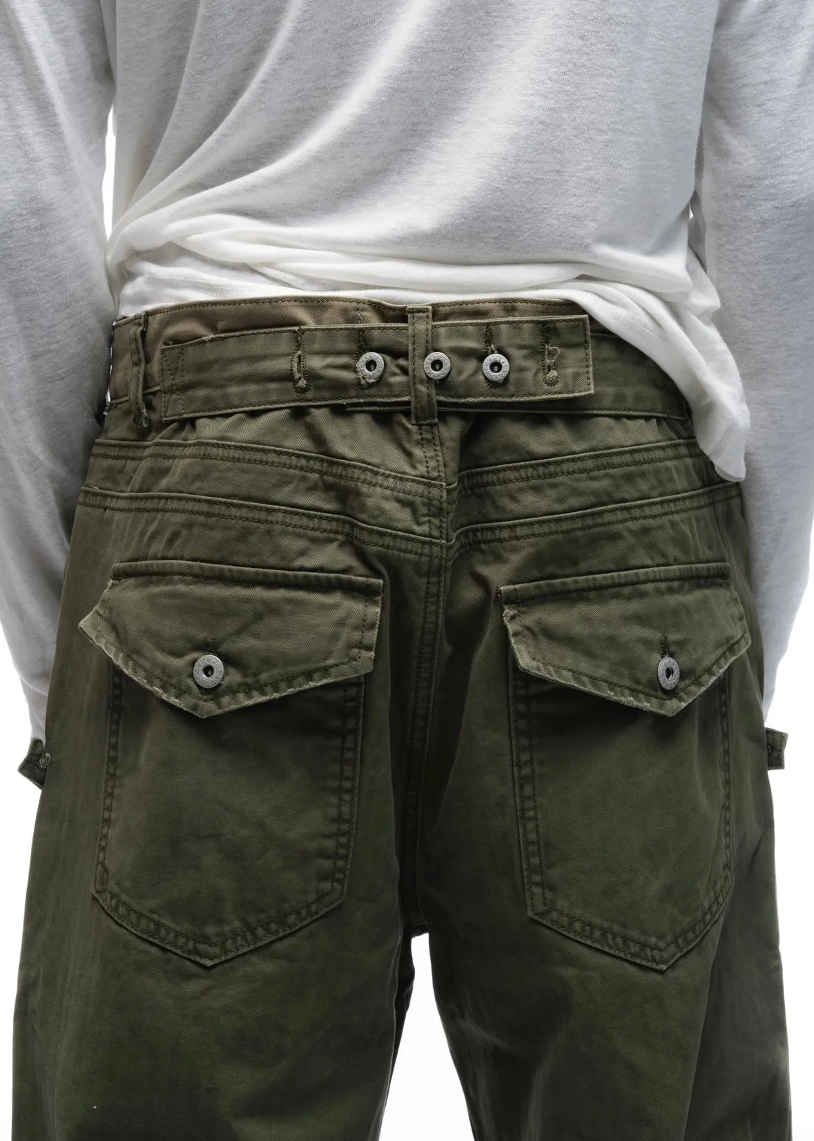 HERRINGBONE CUT KHAKI sold by NO/FAITH STUDIOS product image thumbnail 5