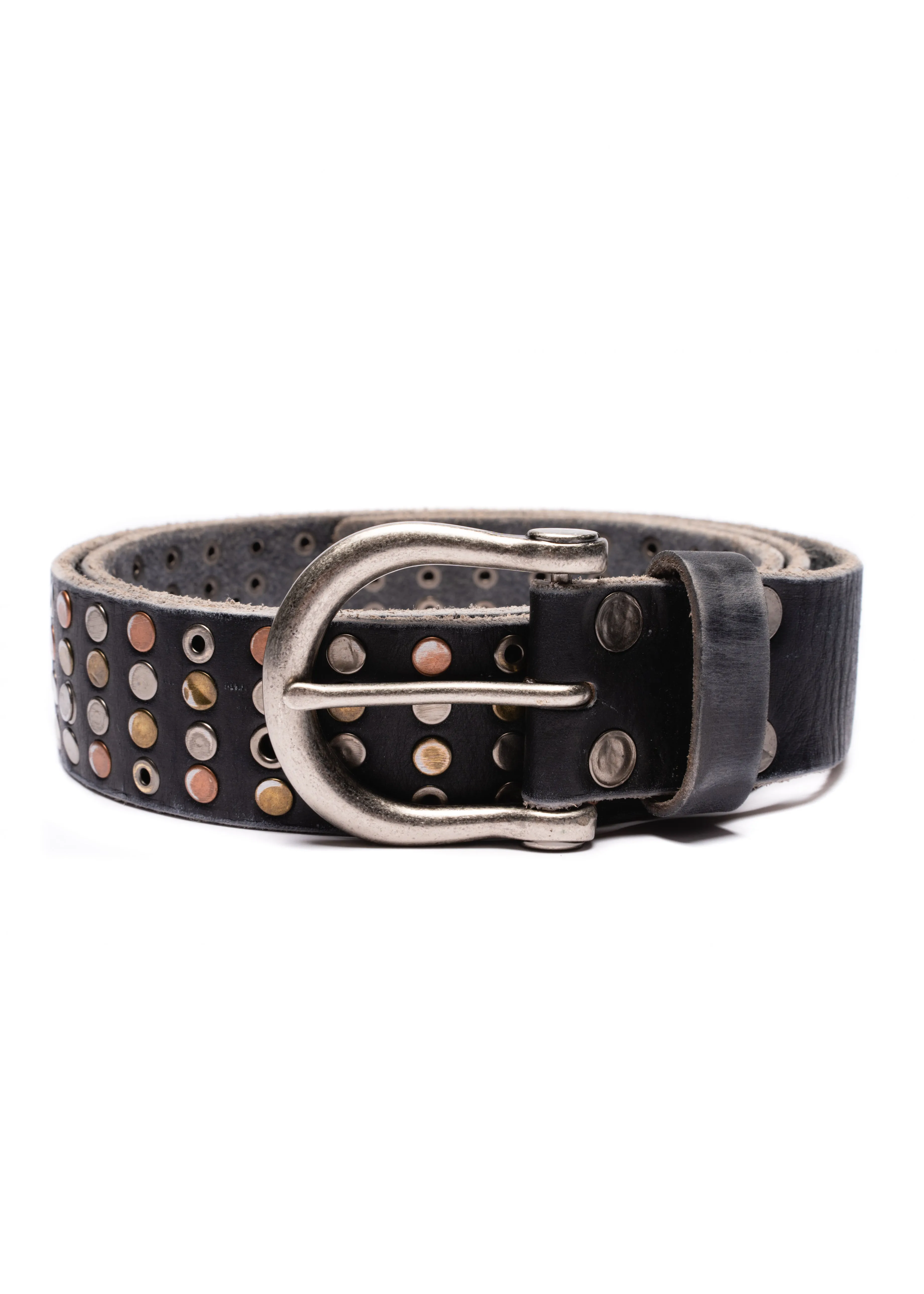 STUDS LEATHER BELT sold by NO/FAITH STUDIOS