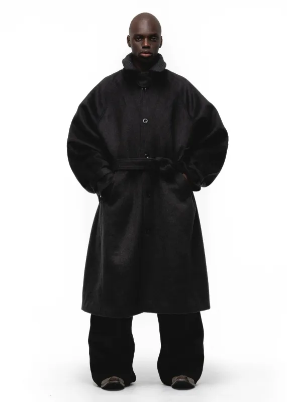 CLASSIC WOOL COAT GREY made by NO/FAITH STUDIOS