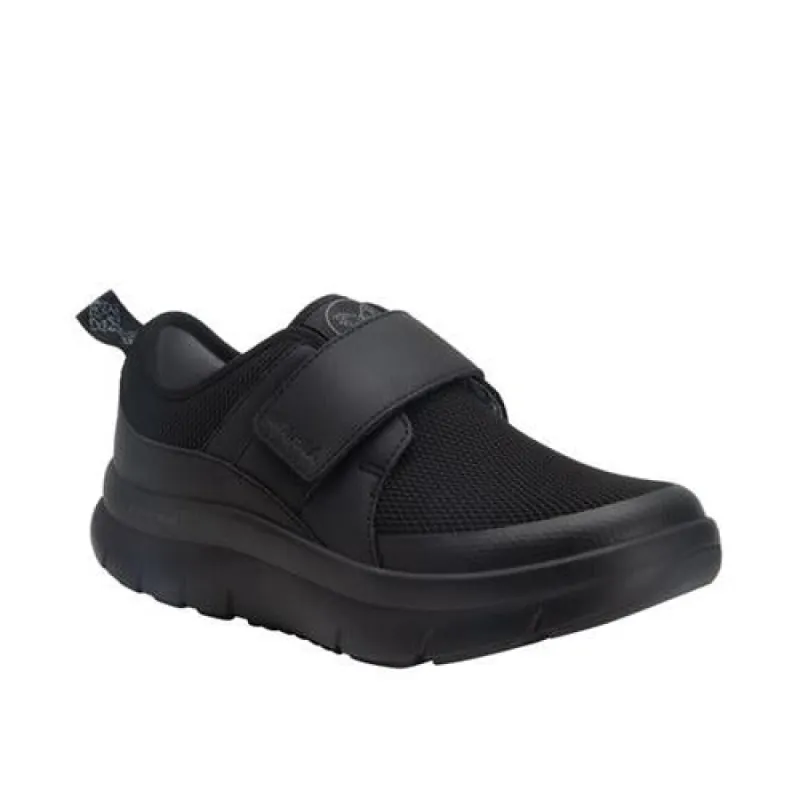 Alegria Double Trouble Black Mesh Shoe Adjustable Shoe sold by Bayside Shoe Warehouse