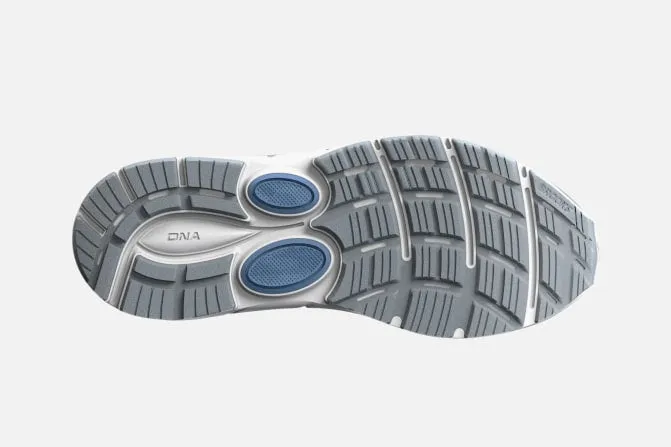 Brooks W Dyad 11 Neutral D Width Grey/ White/ Blue Width sold by Bayside Shoe Warehouse product image thumbnail 3