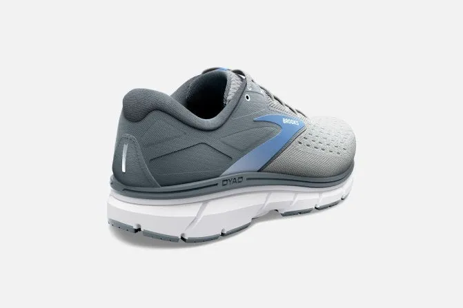 Brooks W Dyad 11 Neutral D Width Grey/ White/ Blue Width sold by Bayside Shoe Warehouse product image thumbnail 4