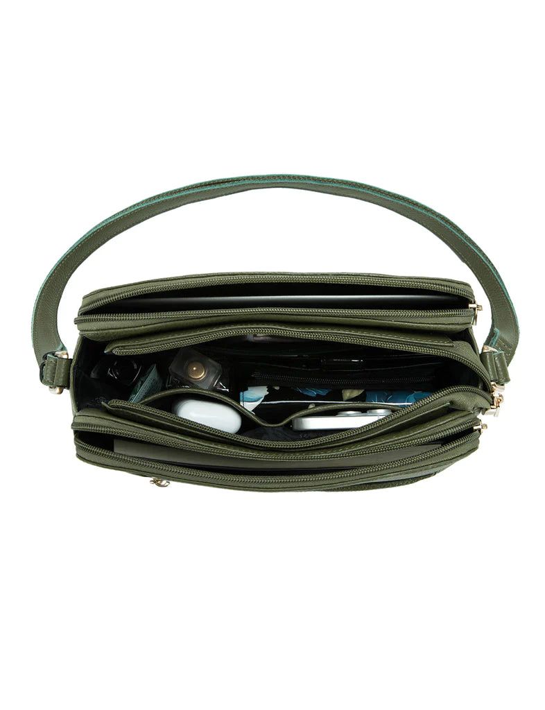 Serenade Brooke Xbody Bag Olive sold by Bayside Shoe Warehouse product image thumbnail 5