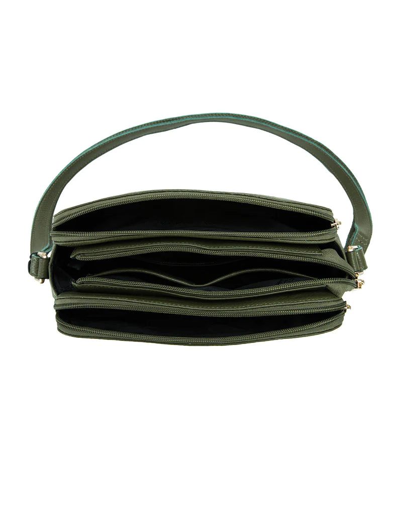 Serenade Brooke Xbody Bag Olive sold by Bayside Shoe Warehouse product image thumbnail 4