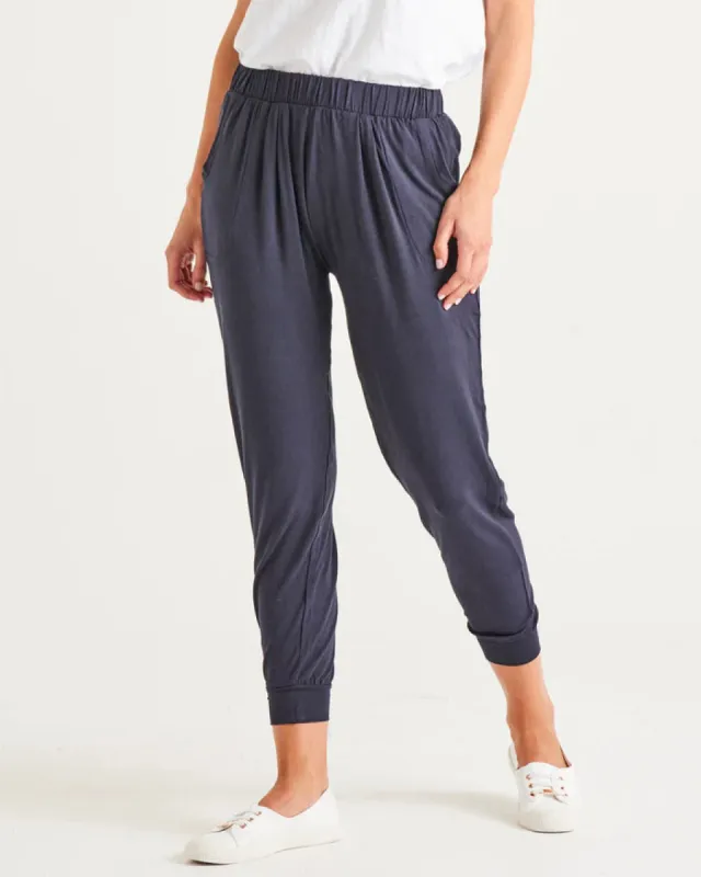 Betty Basics Paris Pant Petrol sold by Bayside Shoe Warehouse