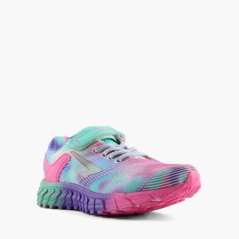Sfida Vivid Girls Runner Mint/pink/purple V sold by Bayside Shoe Warehouse