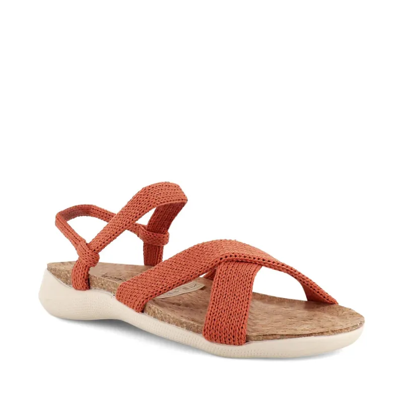 Arcopedico Tulum Brick Adjustable Flat Sandal sold by Bayside Shoe Warehouse