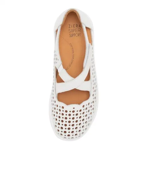 Ziera Sachet Xf White Leather sold by Bayside Shoe Warehouse product image thumbnail 4
