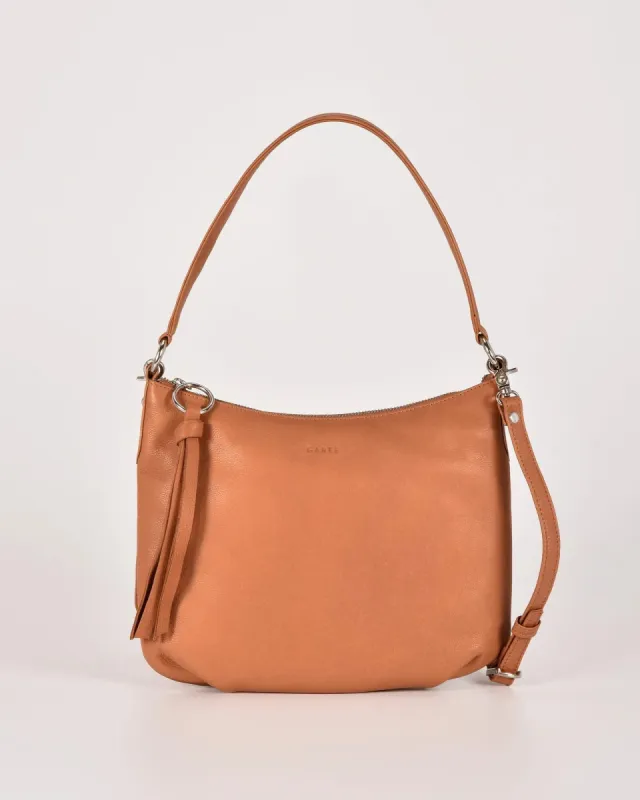 Gabee Belle Soft Leather Shoulder/crossbody Tan sold by Bayside Shoe Warehouse