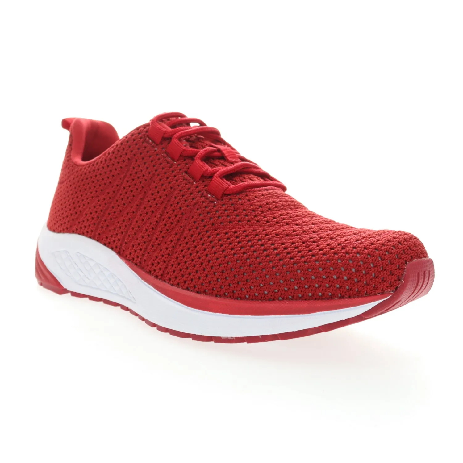 Propet Womens Shoes Tour Knit Red sold by Bayside Shoe Warehouse