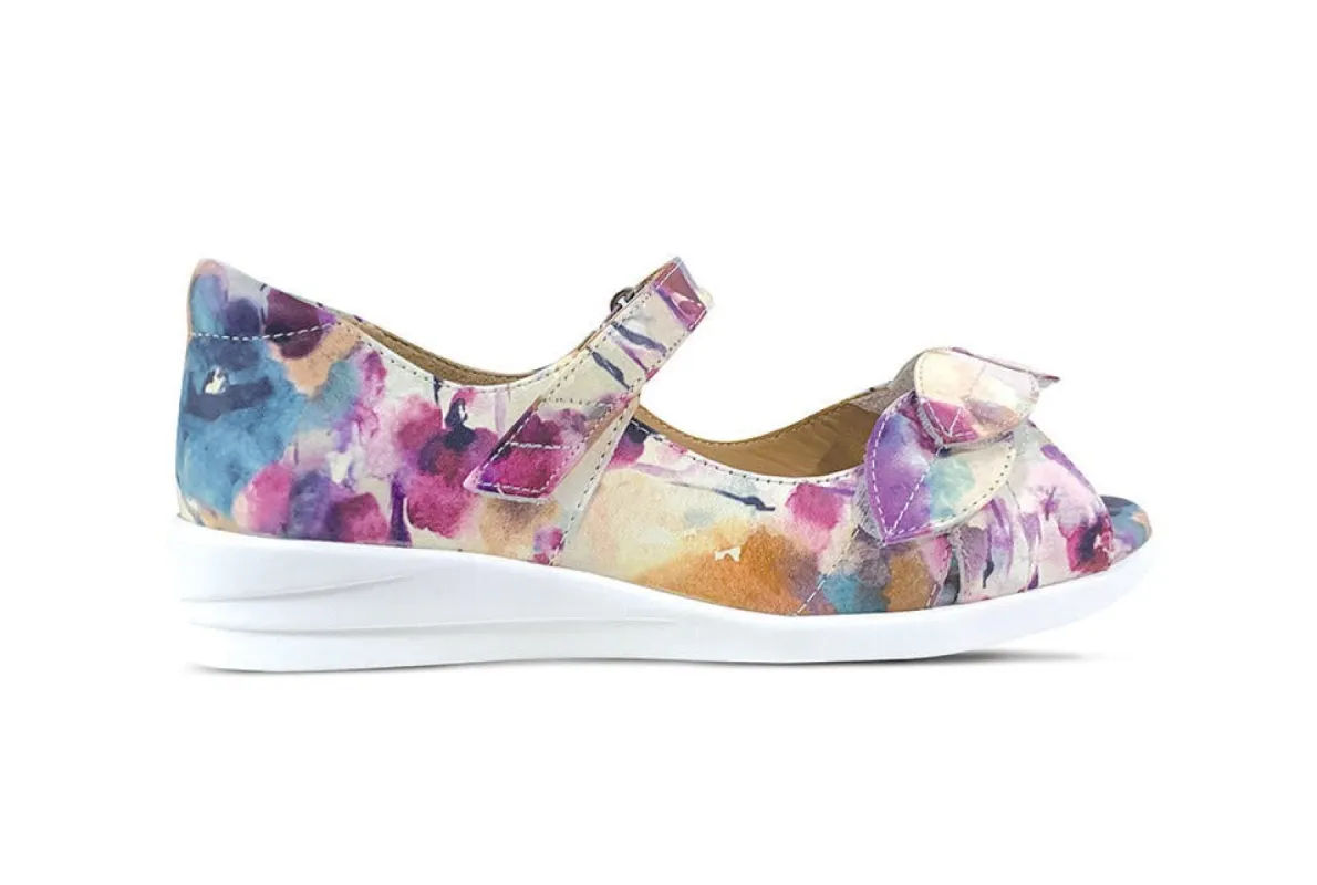 Ziera Disco W Pansy Print Leather sold by Bayside Shoe Warehouse