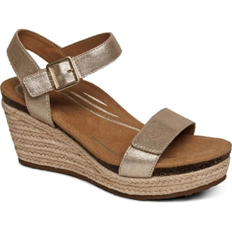Aetrex Sydney Champagne W sold by Bayside Shoe Warehouse