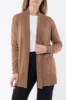 Jump Shawl Collar Cardi Caramel sold by Bayside Shoe Warehouse