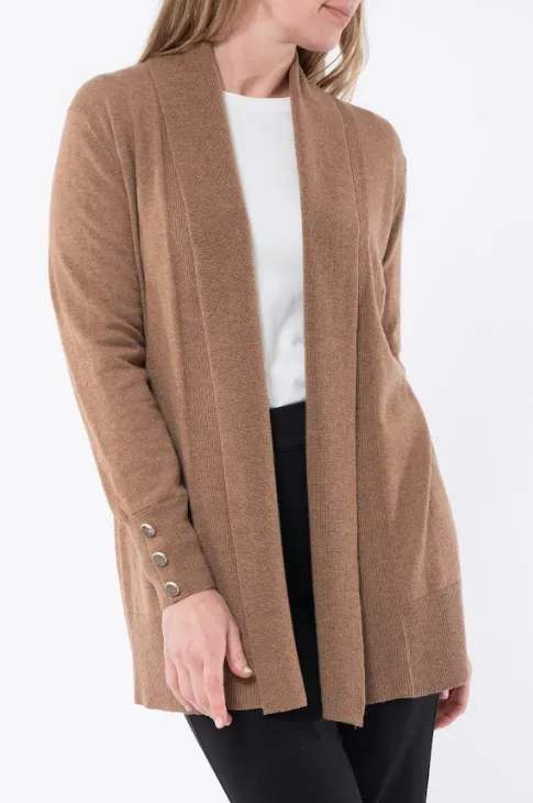Jump Shawl Collar Cardi Caramel sold by Bayside Shoe Warehouse product image thumbnail 3