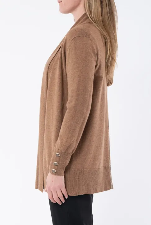 Jump Shawl Collar Cardi Caramel sold by Bayside Shoe Warehouse product image thumbnail 4