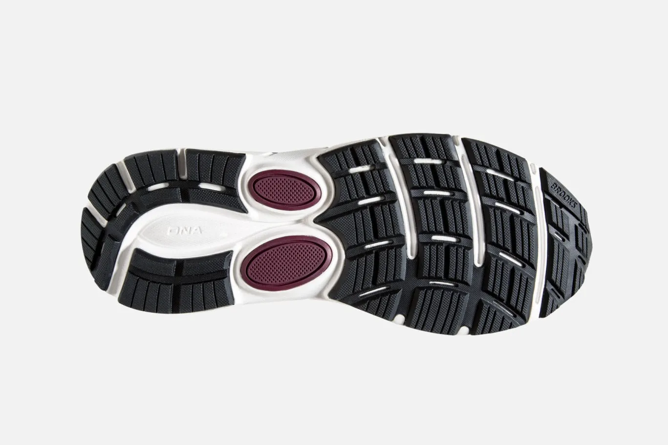 Brooks M Dyad 11 2e / Blackened Pearl Red sold by Bayside Shoe Warehouse product image thumbnail 5