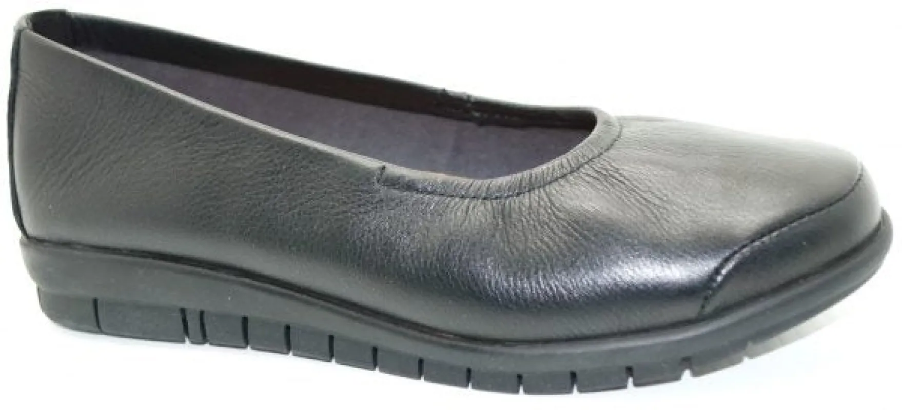 Jemma Sandra Black Ladies Leather Shoes sold by Bayside Shoe Warehouse