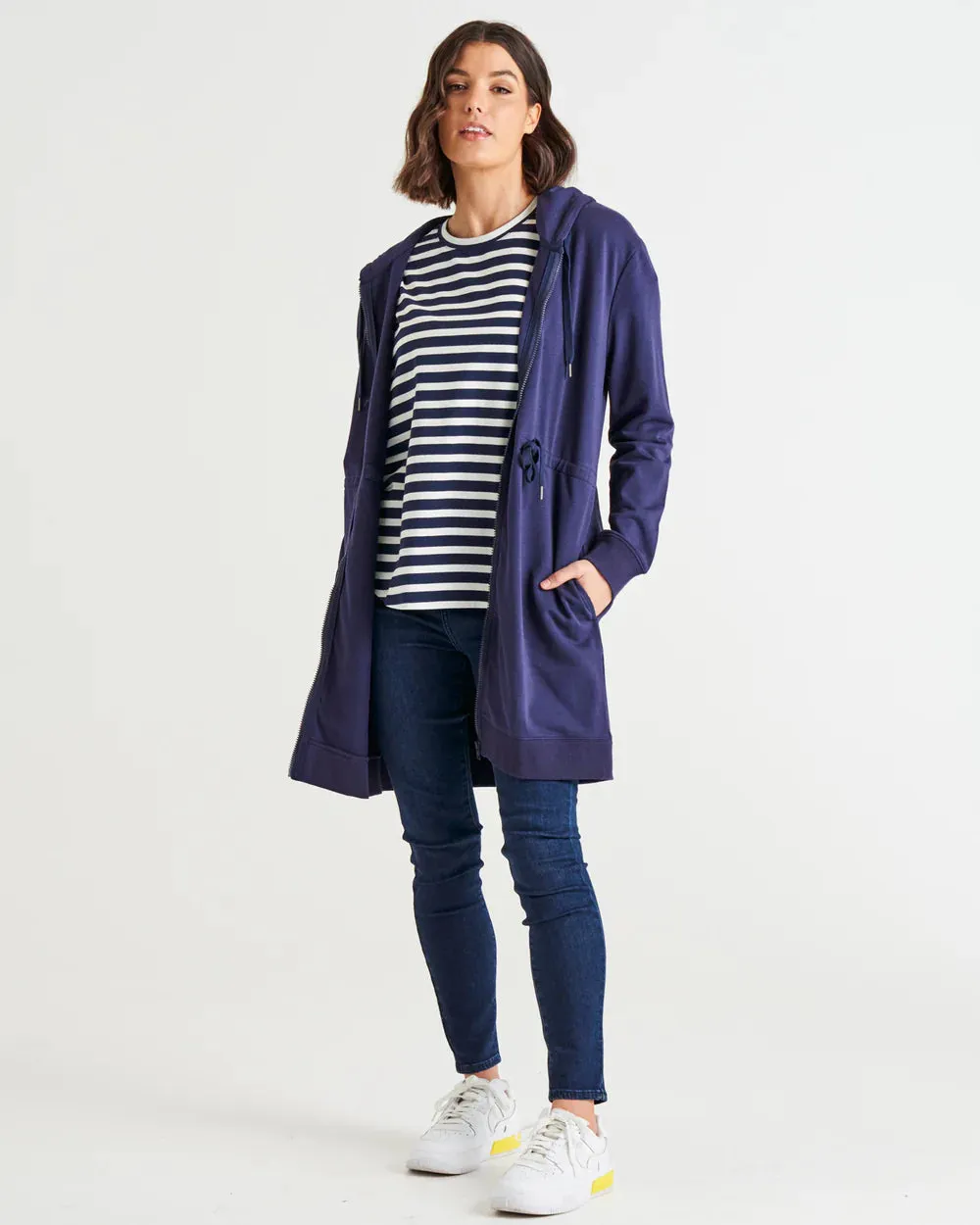 Betty Basics Anorak Navy sold by Bayside Shoe Warehouse product image thumbnail 2