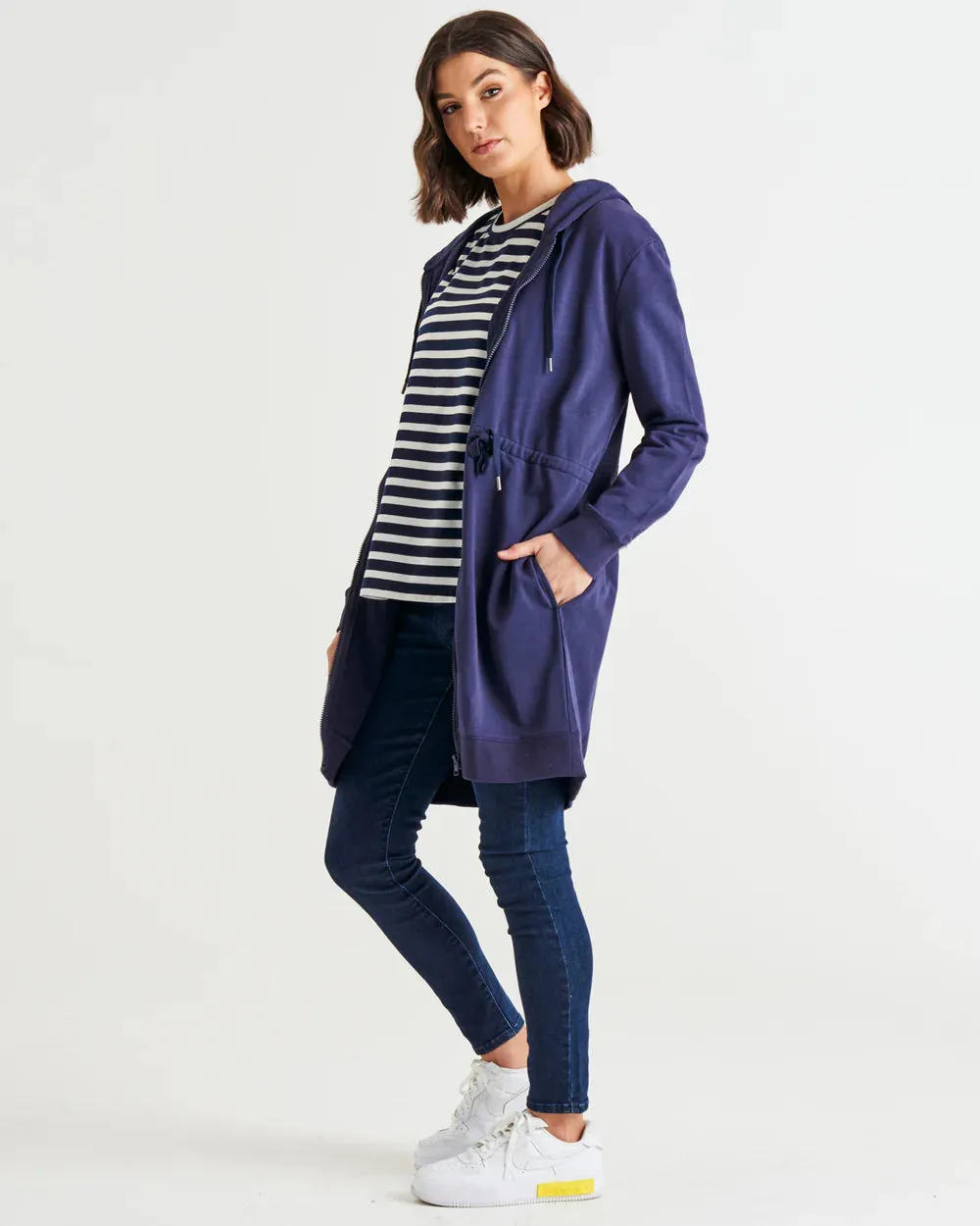 Betty Basics Anorak Navy sold by Bayside Shoe Warehouse product image thumbnail 3