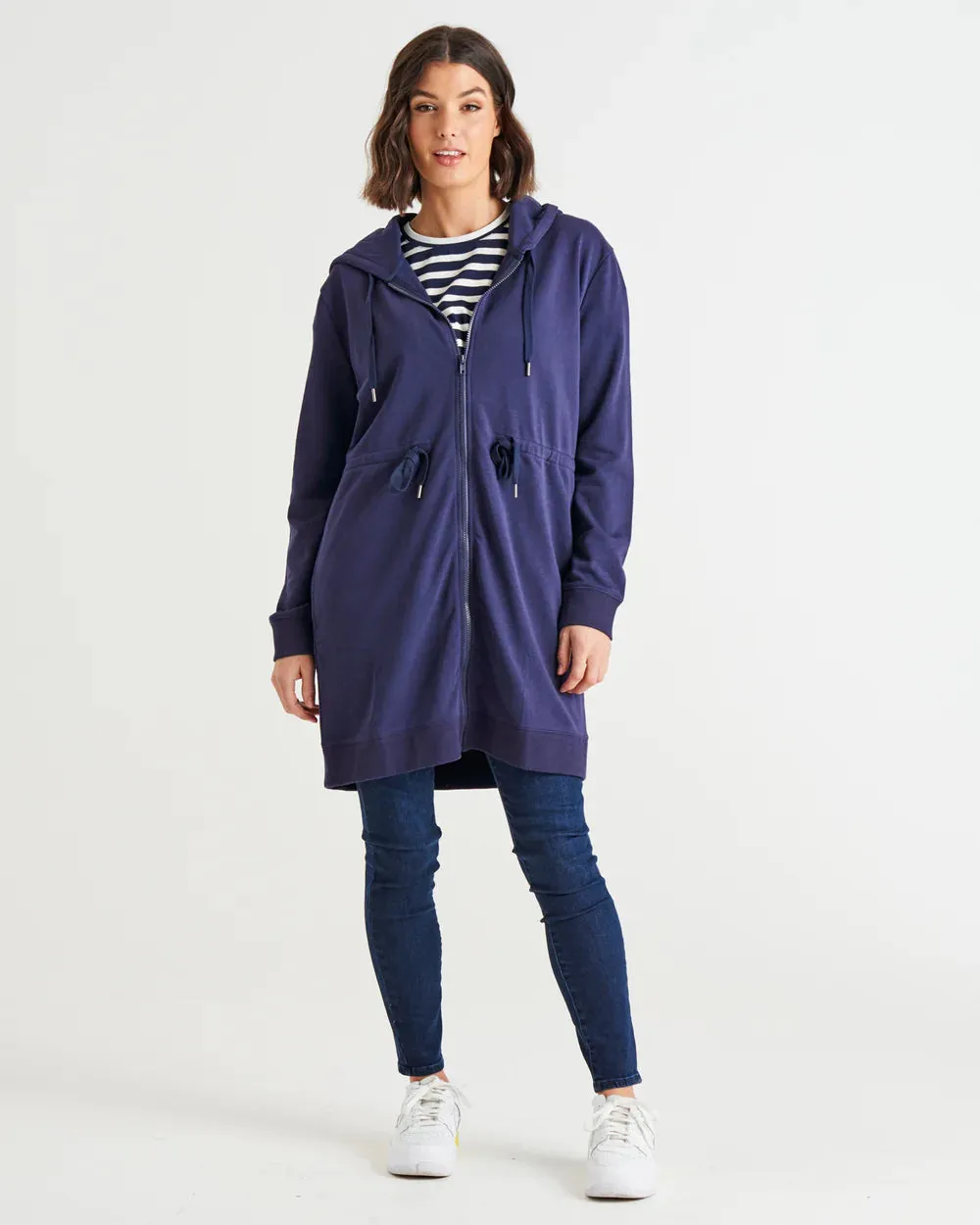 Betty Basics Anorak Navy sold by Bayside Shoe Warehouse